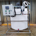 Thick Chemical Dosing Tank with Agitator Mixer PE Plastic Tank